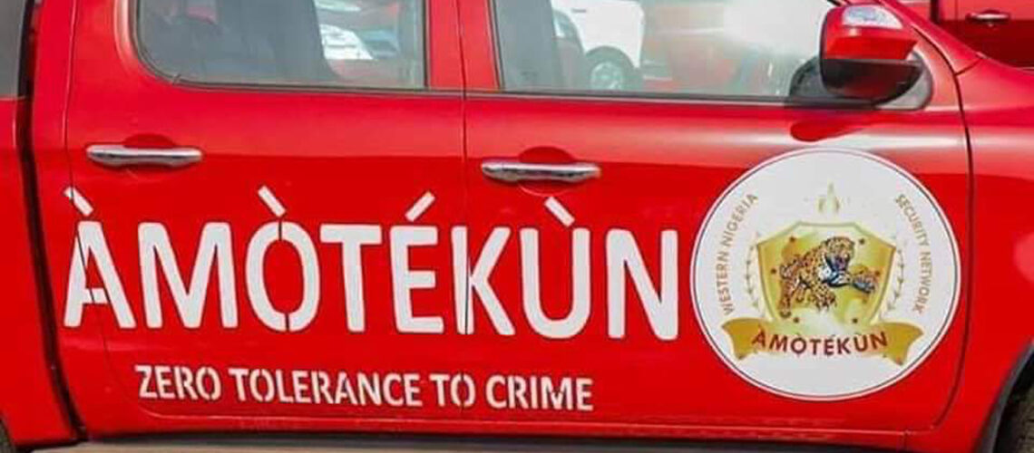 Amotekun Vehicle