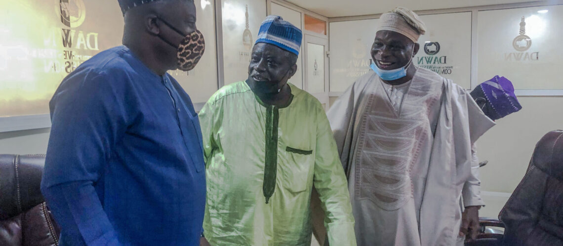 DG Seye Oyeleye, Amb Kayode Oguntuase, former Nigerian Ambassador to Benin Republic