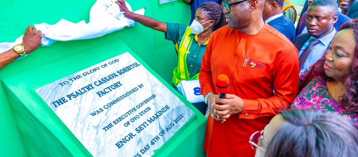 Makinde Commissions Sorbitol Factory