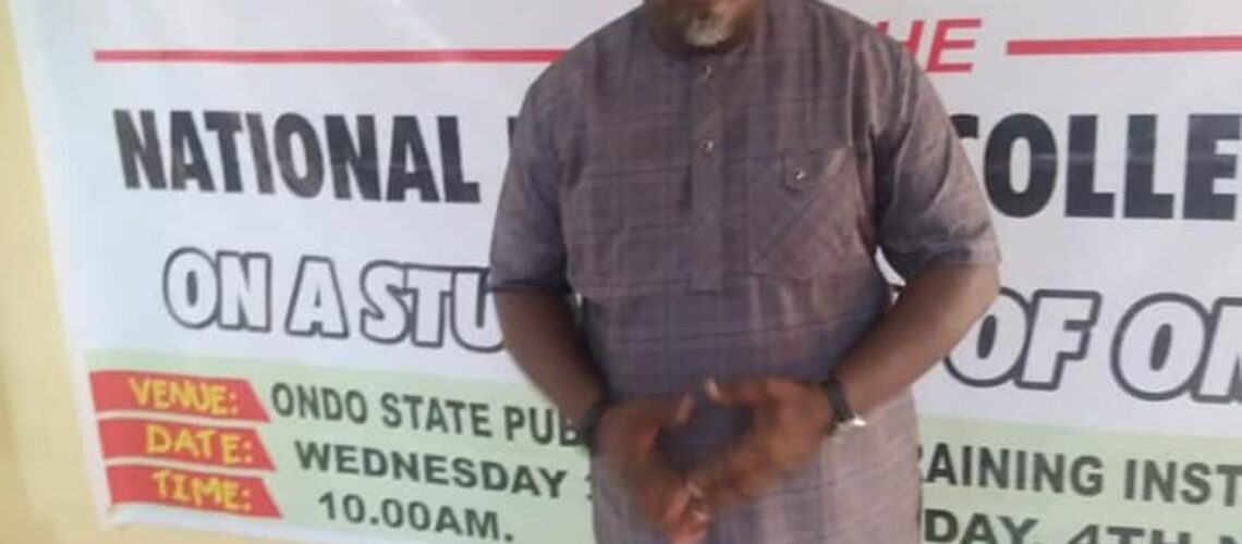 Seye Oyeleye (Akure - Study Tour of Ondo State by the Participants of Course 30)